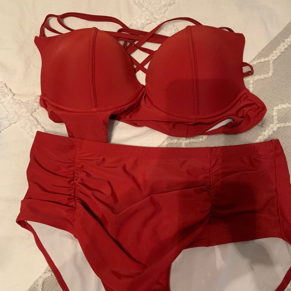 Criss Cross Bathing Suit